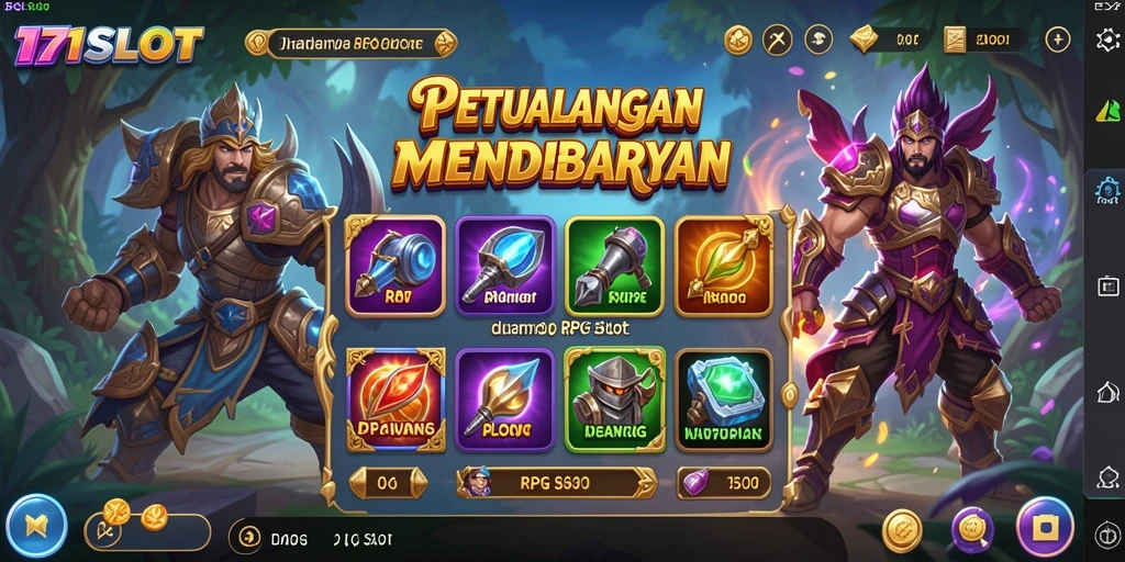 Gameplay 171SLOT yang seru dan mendebarkan dalam dunia RPG.