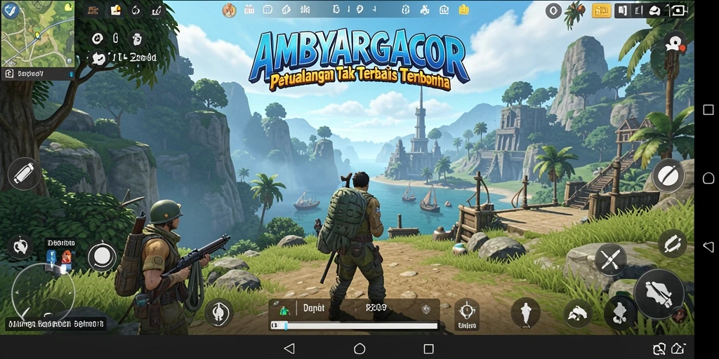 Gameplay menakjubkan di dunia terbuka AMBYARGACOR.