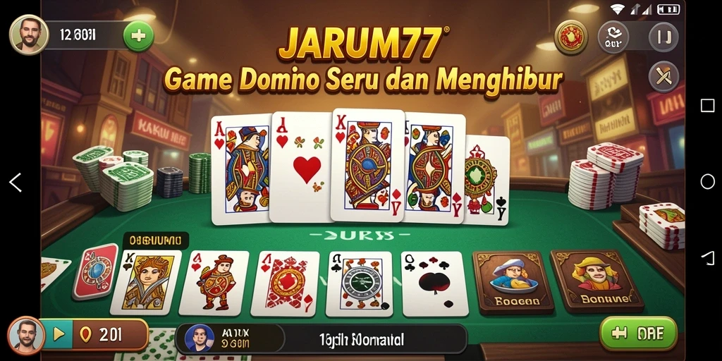 Tampilan dinamis gameplay JARUM77 yang mengasyikkan.