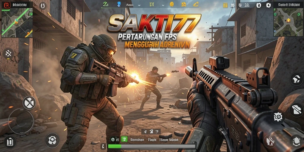 Tangkapan layar SAKTI77 menunjukkan aksi tembak-menembak yang mendebarkan.